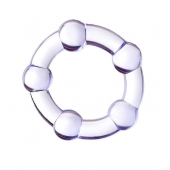 Фиолетовое эрекционное кольцо A-Toys - A-toys - в Томске купить с доставкой