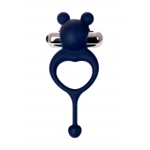 Синее виброкольцо с хвостиком JOS MICKEY - JOS - в Томске купить с доставкой Синее виброкольцо с хвостиком JOS MICKEY - JOS - в Томске купить с доставкой