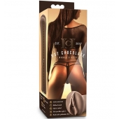 Коричневый мастубратор-вагина Nicole s Kitty - Blush Novelties - в Томске купить с доставкой