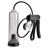 Вакуумная мужская помпа с датчиком давления Pro-Gauge Power Pump - Pipedream - в Томске купить с доставкой