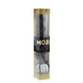 Черная ёлочка-насадка для двойного проникновения Mojo Bumpy - 15 см. - Seven Creations - в Томске купить с доставкой