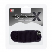 Черная веревка для связывания BONDX LOVE ROPE - 10 м. - Dream Toys - купить с доставкой в Томске