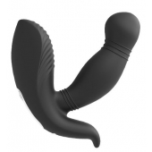 Черный вибромассажер простаты PROSTATE HERO - Dream Toys - в Томске купить с доставкой
