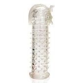 Закрытая прозрачная насадка на пенис Crystal Sleeve Faraon - 13,5 см. - Erowoman-Eroman - в Томске купить с доставкой