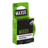 Презервативы в железном кейсе MAXUS Mixed - 3 шт. - Maxus - купить с доставкой в Томске