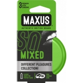 Презервативы в железном кейсе MAXUS Mixed - 3 шт. - Maxus - купить с доставкой в Томске
