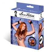 Наручники с присосками Sexy Suction - Lux Fetish - купить с доставкой в Томске
