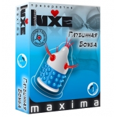 Презерватив LUXE Maxima  Глубинная бомба  - 1 шт. - Luxe - купить с доставкой в Томске