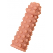 Телесная реалистичная насадка KOKOS Extreme Sleeve 02 с дополнительной стимуляцией - 12,7 см. - KOKOS - в Томске купить с доставкой Телесная реалистичная насадка KOKOS Extreme Sleeve 02 с дополнительной стимуляцией - 12,7 см. - KOKOS - в Томске купить с доставкой