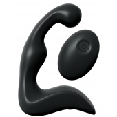 Черный вибромассажер простаты с пультом ДУ Control P-Spot Pro - Pipedream - в Томске купить с доставкой