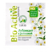 Пробник лубриканта на водной основе Bio Active - 3 гр. - Биоритм - купить с доставкой в Томске
