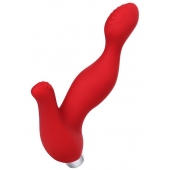 Красный силиконовый вибростимулятор простаты Proman - 12,5 см. - ToyFa - в Томске купить с доставкой