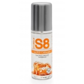 Смазка на водной основе S8 Flavored Lube со вкусом соленой карамели - 125 мл. - Stimul8 - купить с доставкой в Томске
