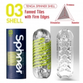 Мастурбатор SPINNER Shell - Tenga - в Томске купить с доставкой