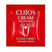 Пробник возбуждающего крема для женщин Clitos Cream - 1,5 гр. - Биоритм - купить с доставкой в Томске