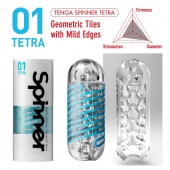 Мастурбатор SPINNER Tetra - Tenga - в Томске купить с доставкой