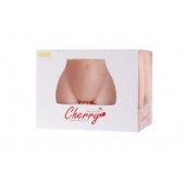 Мастурбатор-полуторс Cherry с вибрацией и двумя любовными тоннелями - KOKOS - в Томске купить с доставкой