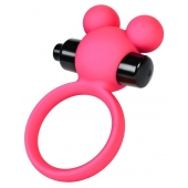 Розовое виброкольцо на пенис A-Toys - A-toys - в Томске купить с доставкой