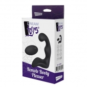 Черный вибромассажер простаты REMOTE BOOTY PLEASER - Dream Toys - в Томске купить с доставкой
