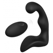 Черный вибромассажер простаты REMOTE BOOTY PLEASER - Dream Toys - в Томске купить с доставкой