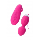 Розовые виброшарики TELLA с пультом-стимулятором - ToyFa в Томске Розовые виброшарики TELLA с пультом-стимулятором - ToyFa