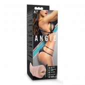 Телесный мастурбатор-ротик Angie - Blush Novelties - в Томске купить с доставкой