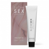 Лубрикант на водной основе Slow Sex Anal Play Gel - 30 мл. - Bijoux Indiscrets - купить с доставкой в Томске