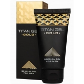 Гель для увеличения члена Titan Gel Gold Tantra - 50 мл. - Titan - купить с доставкой в Томске