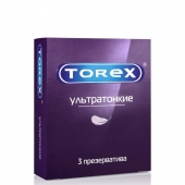 Презервативы Torex  Ультратонкие  - 3 шт. - Torex - купить с доставкой в Томске