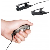 Черные электрические зажимы для сосков Shock Therapy Nipple Clamps - Pipedream - купить с доставкой в Томске