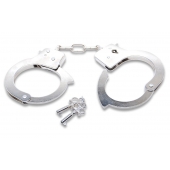 Наручники с ключами Official Handcuffs - Pipedream - купить с доставкой в Томске