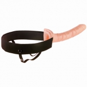 Мужской полый страпон 10  Hollow Strap-On - 24 см. - Pipedream - купить с доставкой в Томске