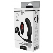 Черный массажер простаты REMOTE P-PLEASER - Dream Toys - в Томске купить с доставкой