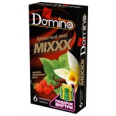 Ароматизированные презервативы DOMINO  Ароматный микс  - 6 шт. - Domino - купить с доставкой в Томске