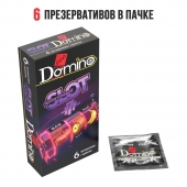 Ароматизированные презервативы DOMINO  Фруктовый слот  - 6 шт. - Domino - купить с доставкой в Томске