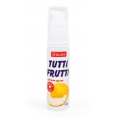 Гель-смазка Tutti-frutti со вкусом сочной дыни - 30 гр. - Биоритм - купить с доставкой в Томске