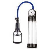 Прозрачная вакуумная помпа Sex Expert с манометром - Sex Expert - в Томске купить с доставкой