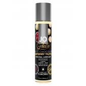 Лубрикант с ароматом трюфелей из белого шоколада и малины JO GELATO WHITE CHOCOLATE RASPBERRY TRUFFLE - 30 мл. - System JO - купить с доставкой в Томске