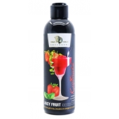 Интимный гель-смазка JUICY FRUIT с ароматом клубники - 200 мл. - БиоМед - купить с доставкой в Томске