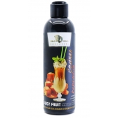 Интимный гель-смазка JUICY FRUIT с ароматом солёной карамели - 200 мл. - БиоМед - купить с доставкой в Томске