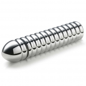 Рельефный фаллос для интенсивного электросекса Groovey George - 20 см. - MyStim - купить с доставкой в Томске