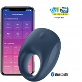 Эрекционное кольцо Satisfyer Strong One с возможностью управления через приложение - Satisfyer - в Томске купить с доставкой