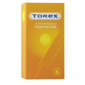 Текстурированные презервативы Torex  Ребристые  - 12 шт. - Torex - купить с доставкой в Томске