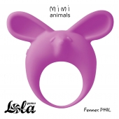 Фиолетовое эрекционное кольцо Fennec Phil - Lola Games - в Томске купить с доставкой