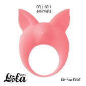Оранжевое эрекционное кольцо Kitten Kyle - Lola Games - в Томске купить с доставкой