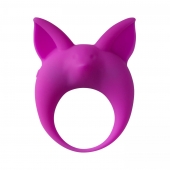 Фиолетовое эрекционное кольцо Kitten Kyle - Lola Games - в Томске купить с доставкой
