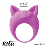 Фиолетовое эрекционное кольцо Lemur Remi - Lola Games - в Томске купить с доставкой