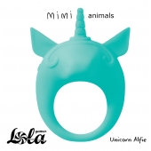 Зеленое эрекционное кольцо Unicorn Alfie - Lola Games - в Томске купить с доставкой