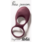 Бордовое эрекционное виброкольцо Daydream - Lola Games - в Томске купить с доставкой