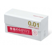 Супер тонкие презервативы Sagami Original 0.01 - 10 шт. - Sagami - купить с доставкой в Томске